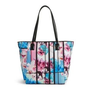 Vera Bradley Large Ella Tote - Exotic Black Floral